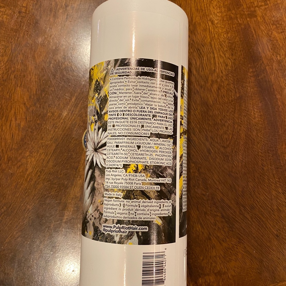 Pulp Riot 6 Volume Premium Developer 33.8 oz - Picture 2 of 2